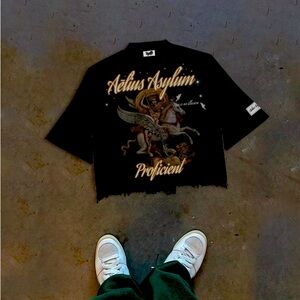 Aẽlius Asylum“Proficient” 1of1 Cropped Tee